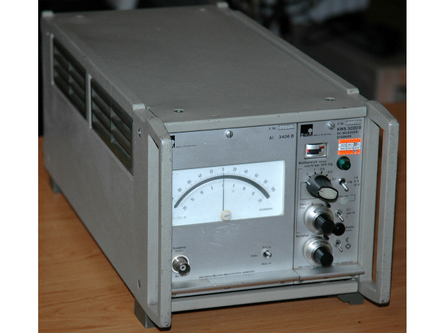 Hottinger HBM AI 3406B + KWS 3020B, DC measuring amplifier