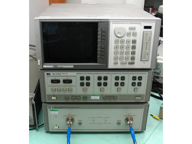  Hewlett Packard 8510C + Hewlett Packard 8515A vector network analyzer, 45MHz-26,5GHz