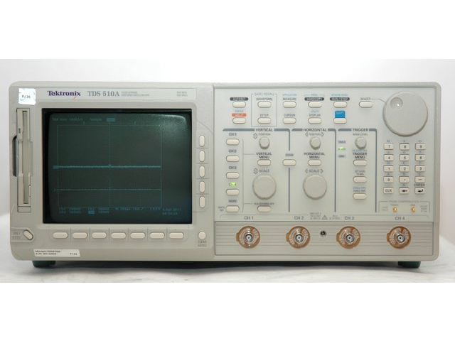 TEKTRONIX TDS510A, oscilloscope, 4x500MHz  500MS/s