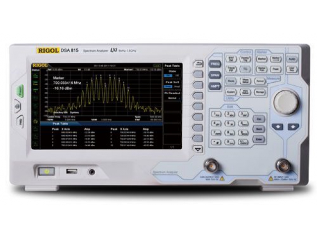 Rigol DSA815/TG spektrální analyzátor 9kHz - 1,5GHz obrázek 1