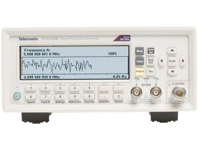  Tektronix FCA3003 frequency counter 3 x 3GHz, analyzer, timer
