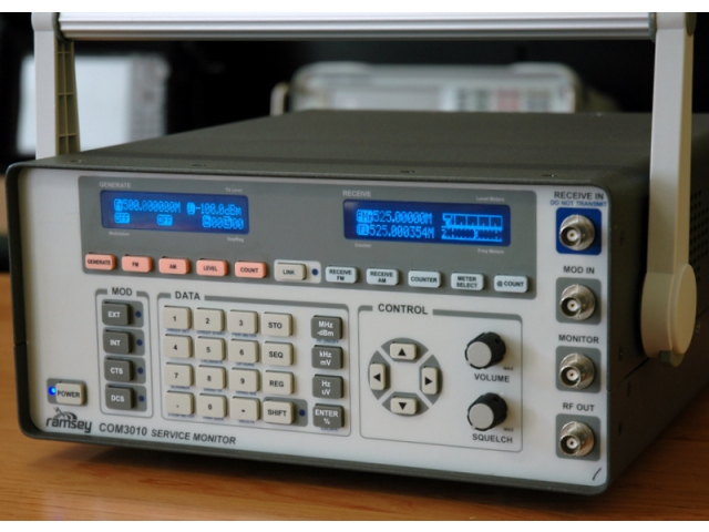  Ramsey COM3010 radio communication tester, 100kHz-1GHz