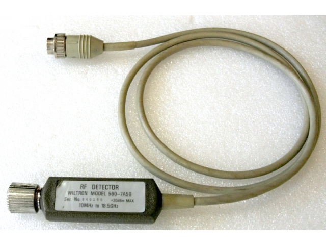 Wiltron 560-7A50 detector 10MHz - 18.5GHz APC-7