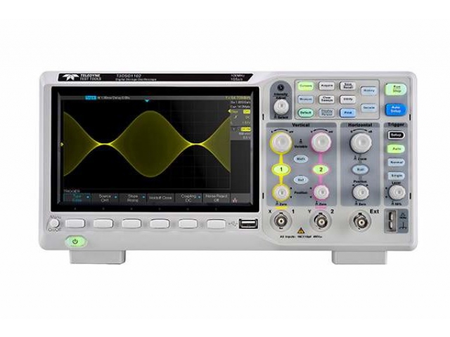  LeCroy T3DSO1102, digital oscilloscope, 2x 100MHz