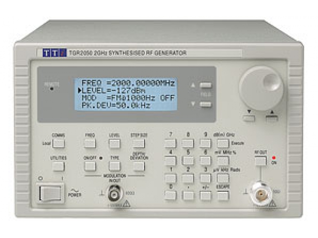  TTI TGR2050 signal generator, 150kHz - 2GHz