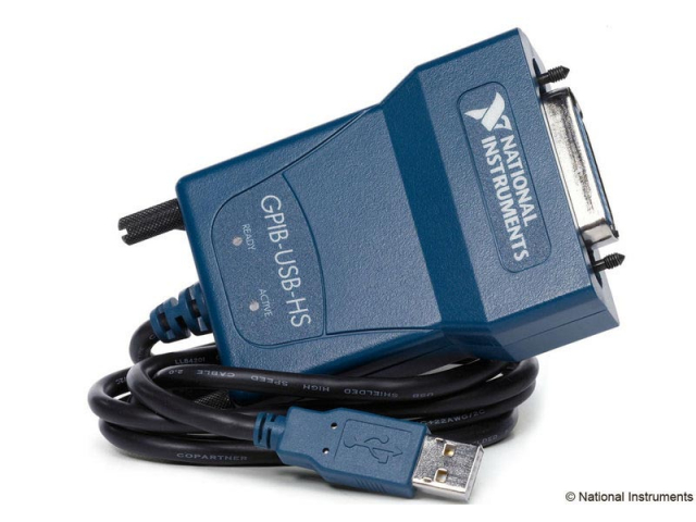 National Instruments GPIB-USB-HS converter