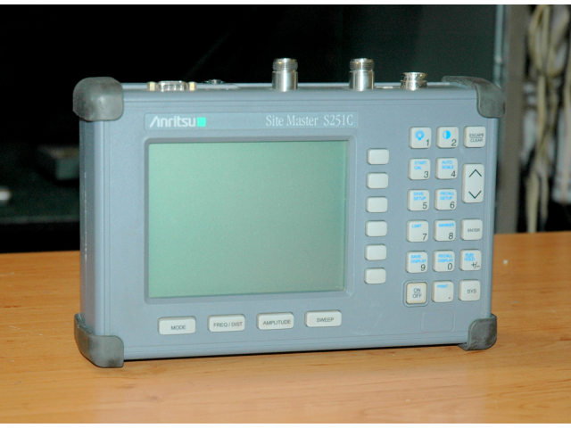 Anritsu S251C, Cable and Antenna Analyzer, 625 - 2500MHz